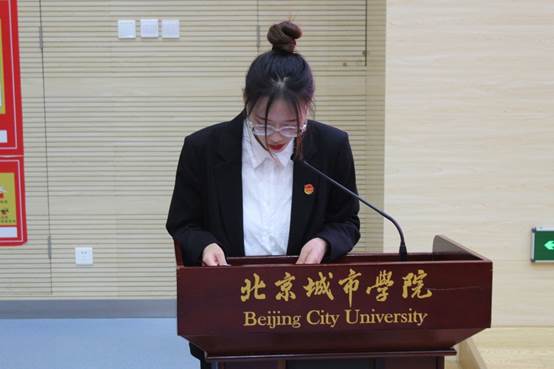 书记杨佳阳,教育学部团总支书记杜予婷,城市建设学部团总支书记李佳晔